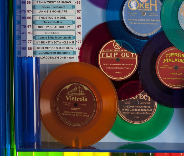 vinyl records detail